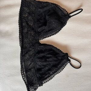 Victoria's Secret Black Lace Bralette